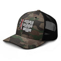 UltraMagaQanon Camouflage trucker hat - UltraMagaQanon