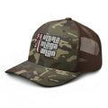 UltraMagaQanon Camouflage trucker hat - UltraMagaQanon