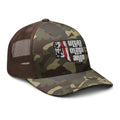 UltraMagaQanon Camouflage trucker hat - UltraMagaQanon