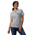 Women’s pique polo shirt - UltraMagaQanon