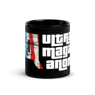 Black Glossy Mug - UltraMagaQanon