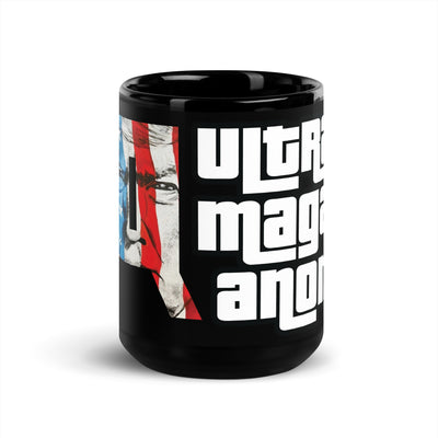 Black Glossy Mug - UltraMagaQanon