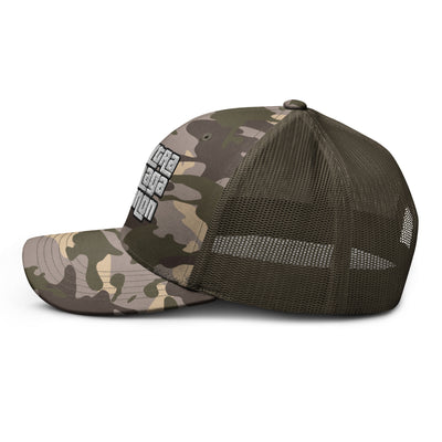 UltraMagaQanon Camouflage trucker hat - UltraMagaQanon