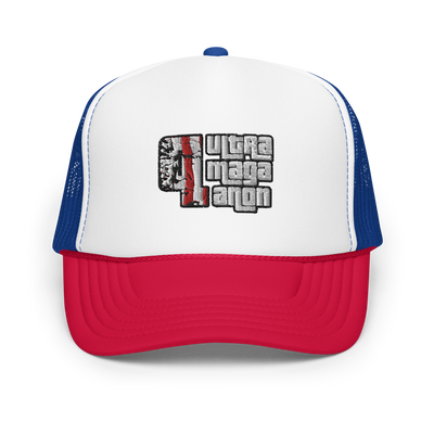 UltraMagaQanon Foam trucker hat - UltraMagaQanon