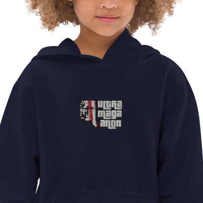 Kids fleece hoodie - UltraMagaQanon