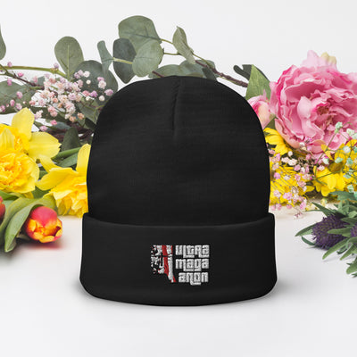 Embroidered Beanie - UltraMagaQanon