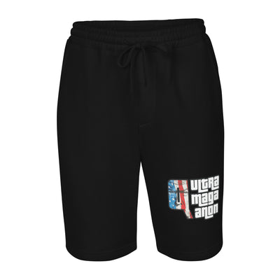 Men's fleece shorts - UltraMagaQanon