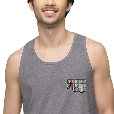 Men’s premium tank top - UltraMagaQanon