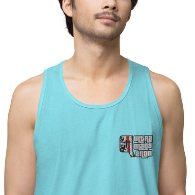 Men’s premium tank top - UltraMagaQanon