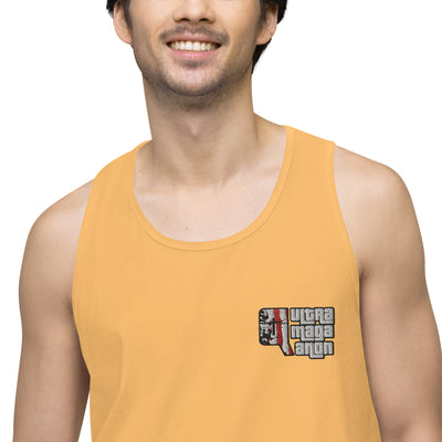 Men’s premium tank top - UltraMagaQanon