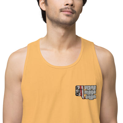 Men’s premium tank top - UltraMagaQanon