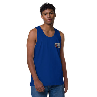 Men’s premium tank top - UltraMagaQanon