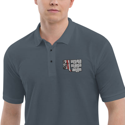 Men's Premium Polo - UltraMagaQanon