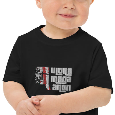 Toddler jersey t-shirt - UltraMagaQanon