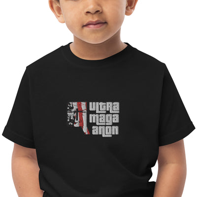 Toddler jersey t-shirt - UltraMagaQanon