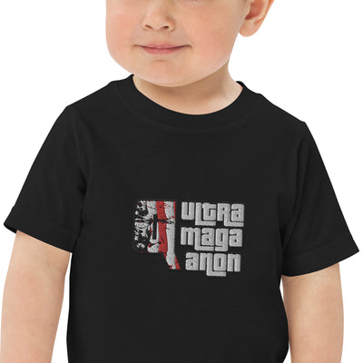 Toddler jersey t-shirt - UltraMagaQanon