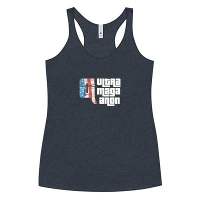 Women's Racerback Tank - UltraMagaQanon